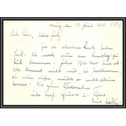 11523 maréchal hindenburg mainz pour offenbach 1940 carte postale postcard poskarte allemagne deutsches reich 