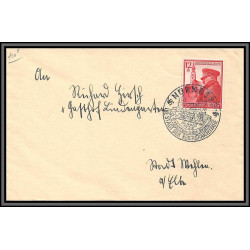11658 N°634 hitler nurnberg Nuremberg 20/4/1939 lettre cover allemagne deutsches reich 