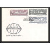 11661 schiffbau 24/8/1971 mateaux ship fdc lettre cover allemagne germany ddr 