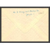 11665 fleur flowers flower fleurs non oblitéré fdc lettre cover allemagne germany ddr 