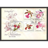 11667 fleur flowers flower fleurs leipzig 21/1/1969 fdc lettre cover allemagne germany ddr 