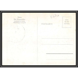11670 N°305 Tableau (Painting) tizian 1957 tiziano vecellio carte maximum card allemagne germany ddr 