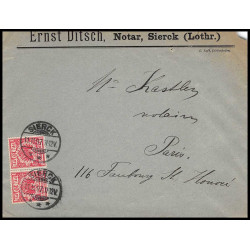 11672 lot de 8 lettres covers allemagne deutsches reich 