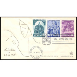 11705 world refugee year 1959/1960 jean cocteau 7 avril 1960 fdc complet lot de 22 lettre cover europe 