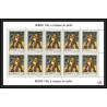 482 - Manama MNH ** N° 56 / 61 A Tableau (Painting) Terbrugghen Renoir feuilles sheets