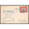 12003 lot de 4 couleurs first anniversary CAM 30 interstate airlines 1/12/1929 premier vol first flight lettre airmail