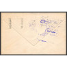 12003 lot de 4 couleurs first anniversary CAM 30 interstate airlines 1/12/1929 premier vol first flight lettre airmail