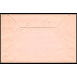 12017 signé signed springfield missouri texas 25/10/1930 premier vol first flight new york los angélès cam 34 lettre