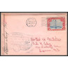 12058 signé signed big spring texas 15/10/1930 route 33 southern transcontinental premier vol first flight lettre 