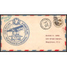 12086 signé signed pilot 5th anniversary am 33 new orleans 1/5/1933 premier vol first flight airmail entier stationery