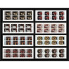 483 - Sharjah MNH ** N° 426 / 433 A Tableau (Painting)s) mother's day Thomas Gainsborough feuilles sheets
