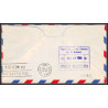 12180 enveloppe bleue fam 32 tampa to habana cuba 5/12/1946 premier vol first flight lettre airmail cover usa aviation