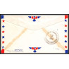 12199a fam 59 san juan porto rico to Ciudad Trujillo dominican republic 27/12/1948 premier vol first flight lettre 