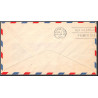 12201d enveloppe rouge fam 34 houston to habana cuba 4/6/1948 premier vol first flight lettre airmail cover usa aviation