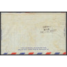 12208 cleveland karachi pakistan 16/2/1949 premier vol first flight airmail stationery entier usa aviation