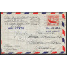 12209 columbus to bremen germany 25/3/1949 premier vol first flight airmail stationery entier usa aviation