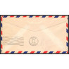 12215 am 90 norfolk 28/11/1949 premier vol first flight lettre airmail cover usa aviation