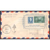 12216 am 6 pittsburgh 1/12/1949 premier vol first flight lettre airmail cover usa aviation