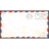 12242 signed signé am 88 cleveland 15/4/1953 premier vol first flight lettre airmail cover usa aviation