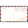 12243 signed signé am 88 cleveland 15/4/1953 premier vol first flight lettre airmail cover usa aviation