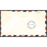 12262 fam 34 houston to asuncion paraguay 6/3/1953 premier vol first flight lettre airmail cover usa aviation