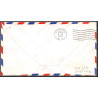 12270 signed signé am 94 keene 25/4/1954 premier vol first flight lettre airmail cover usa aviation