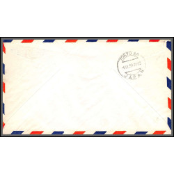 12313 honolulu to tokyo japan 5/9/1959 premier vol first pan am intercontinental jet clipper flight lettre airmail cover