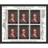 484 - Yemen kingdom MNH ** N° 278 / 283 A OR (gold) Rembrandt (Nederland) feuilles (sheets (tableaux painting) amphilex 