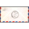 12379 fam 5 pan american new york rio brasilia brazil 3/4/1960 premier vol first flight lettre airmail cover usa 