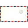 12382 seattle to Naha japan 31/8/1960 premier vol first flight lettre airmail cover usa aviation