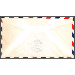 12383 san francisco 12/8/1960 to tokyo japan premier vol first flight lettre airmail cover usa aviation