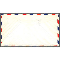 12385 paterson helicopter helicoptere dedication 23/6/1960 premier vol first flight lettre airmail cover usa aviation