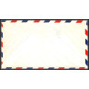 12385 paterson helicopter helicoptere dedication 23/6/1960 premier vol first flight lettre airmail cover usa aviation