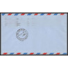 12386 new york bombay boeing 707 air india 14/5/1960 premier vol first flight airmail entier stationery usa aviation