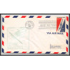 12388 los angeles guatemala 13/12/1960 premier vol first jet clipper flight lettre airmail cover usa aviation