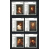 484b - Yemen kingdom MNH ** N° 278 / 283 A OR (gold) Rembrandt (Nederland) (tableaux painting) amphilex 67 dutch 