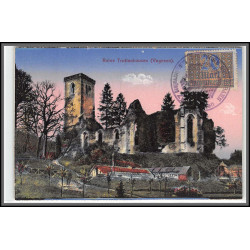 12756 train Railway cachet deutsche reichsbahn zweibrücken 1923 reuine Truttenhausen vosges carte postale postcard reich