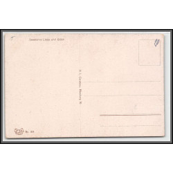 12772 train Railway cachet deutsche reichsbahn zweibrücken 1923 seemanns liebe und glück carte postale postcard reich 