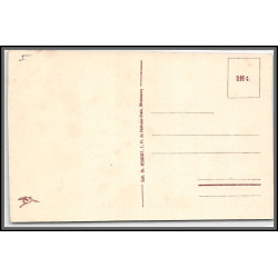 12774 train Railway cachet deutsche reichsbahn zweibrücken 1923 strasbourg ponts couverts carte postale postcard reich