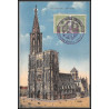 12801 train Railway deutsche reichsbahn zweibrücken 1923 alsacienne cathedrale carte postale postcard reich germany