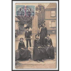 12807 train Railway cachet deutsche reichsbahn zweibrücken 1923 alsacienne carte postale photo postcard reich allemagne