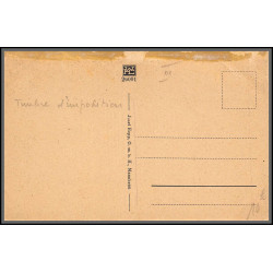 12808 train Railway cachet deutsche reichsbahn zweibrücken 1923 Heidelberg carte postale postcard reich allemagne