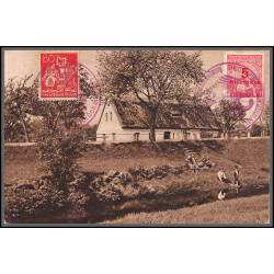 12815 train Railway cachet deutsche reichsbahn zweibrücken 1923 alsace carte postale postcard reich allemagne