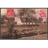 12815 train Railway cachet deutsche reichsbahn zweibrücken 1923 alsace carte postale postcard reich allemagne