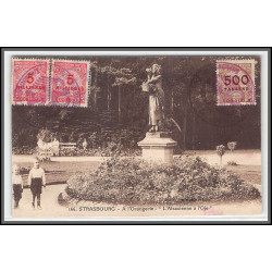 12827 train Railway deutsche reichsbahn zweibrücken 1923 strasbourg orangerie carte postale postcard reich reich germany