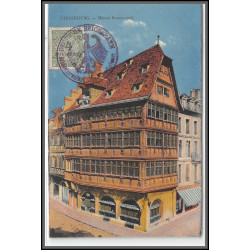 12845 train Railway deutsche reichsbahn zweibrücken 1923 strasbourg maison kammerzell carte postale postcard reich