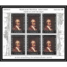 486 - Yemen kingdom MNH ** N° 284 / 289 A Argent (silver) Rembrandt feuilles (sheets (tableaux painting) amphilex 