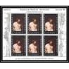 486 - Yemen kingdom MNH ** N° 284 / 289 A Argent (silver) Rembrandt feuilles (sheets (tableaux painting) amphilex 