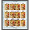 487 Fujeira MNH ** N° 276 / 283 A Tableau (Painting) letter writing week feuilles sheets corot - Gainsborough