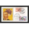 3000 France N°1817 belgique N°1730 Maquette d'artiste original paint artist work FDC 1974 signé signed Jean Chesnot upu